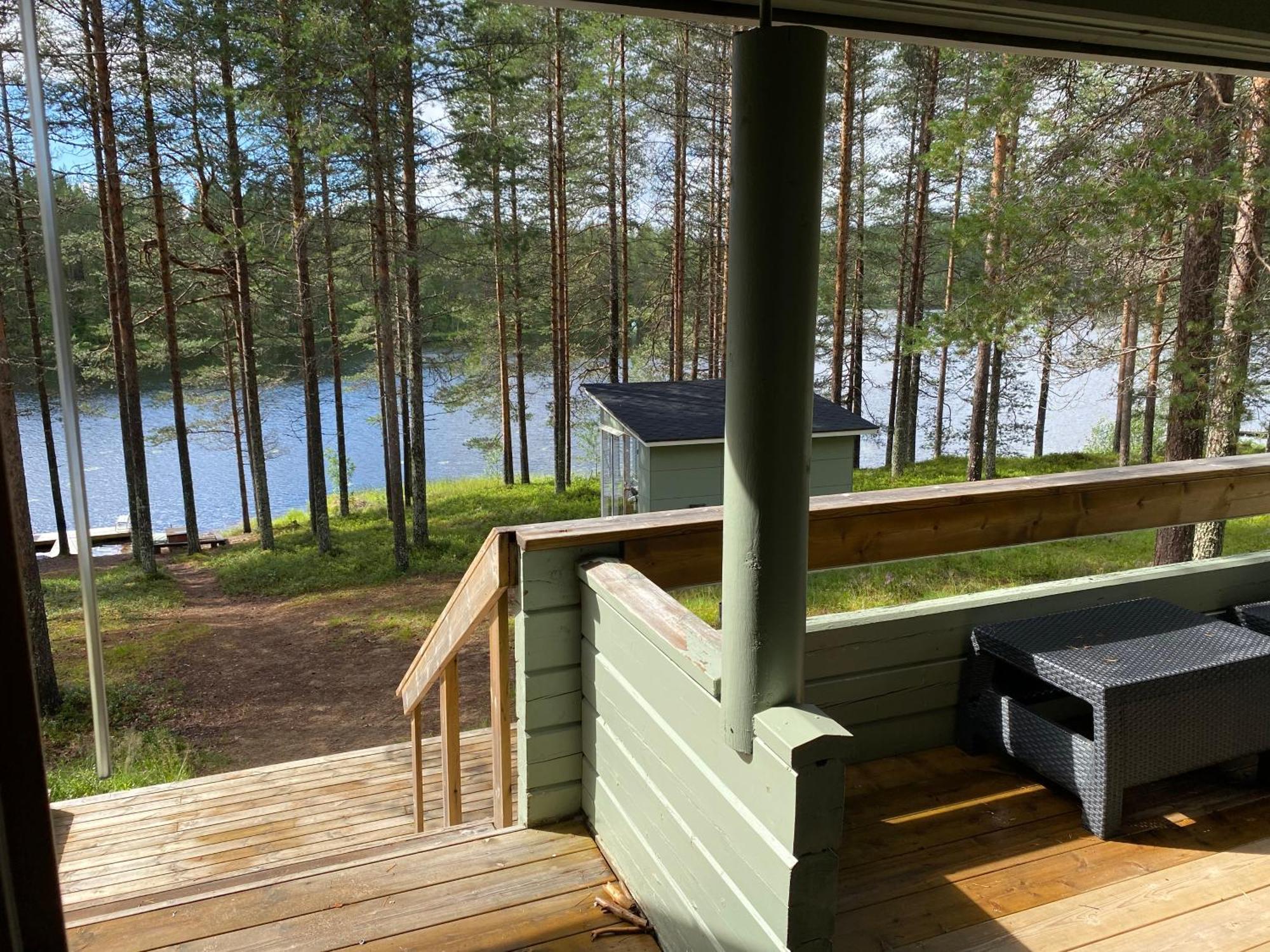 Syoete Huuhkamajat Cottage Syöte Exterior foto